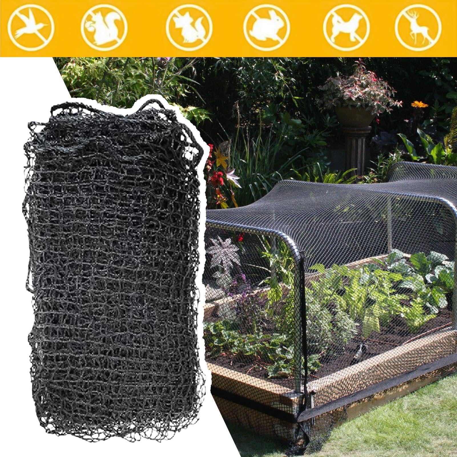 Rete Anti-uccelli 3x6 M, Rete Anti-piante Riutilizzabile, Per Il Giardino, Retes per La Protezione delle Piante e Degli Uccelli