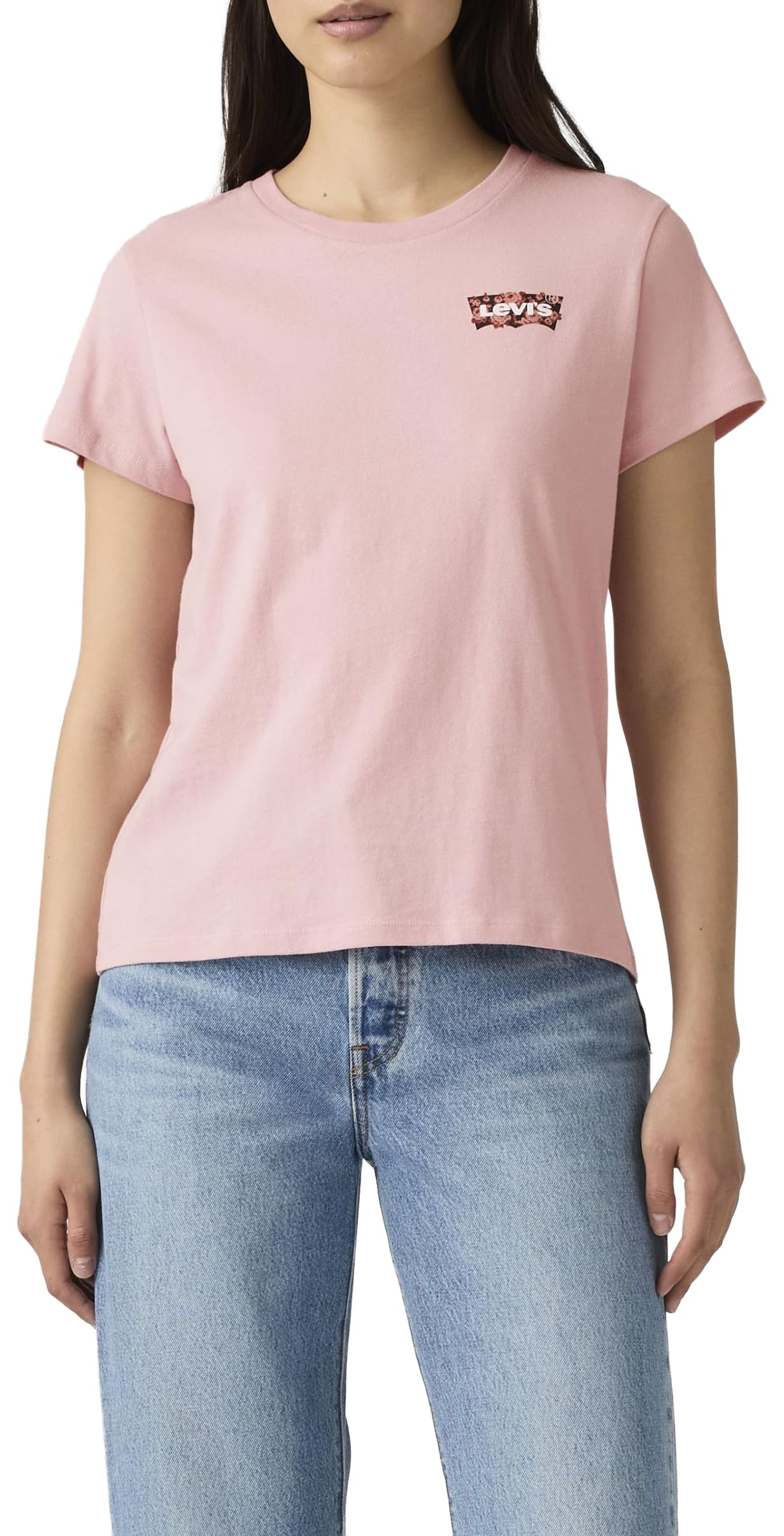 Levi's The Perfect Tee Gab Rose Bw Fill Zephyr