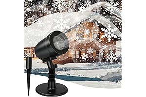 Christmas Projector Lights Outdoor, LED Holiday Projector Lights, Waterproof Snowflake Lights, Xmas Decorations