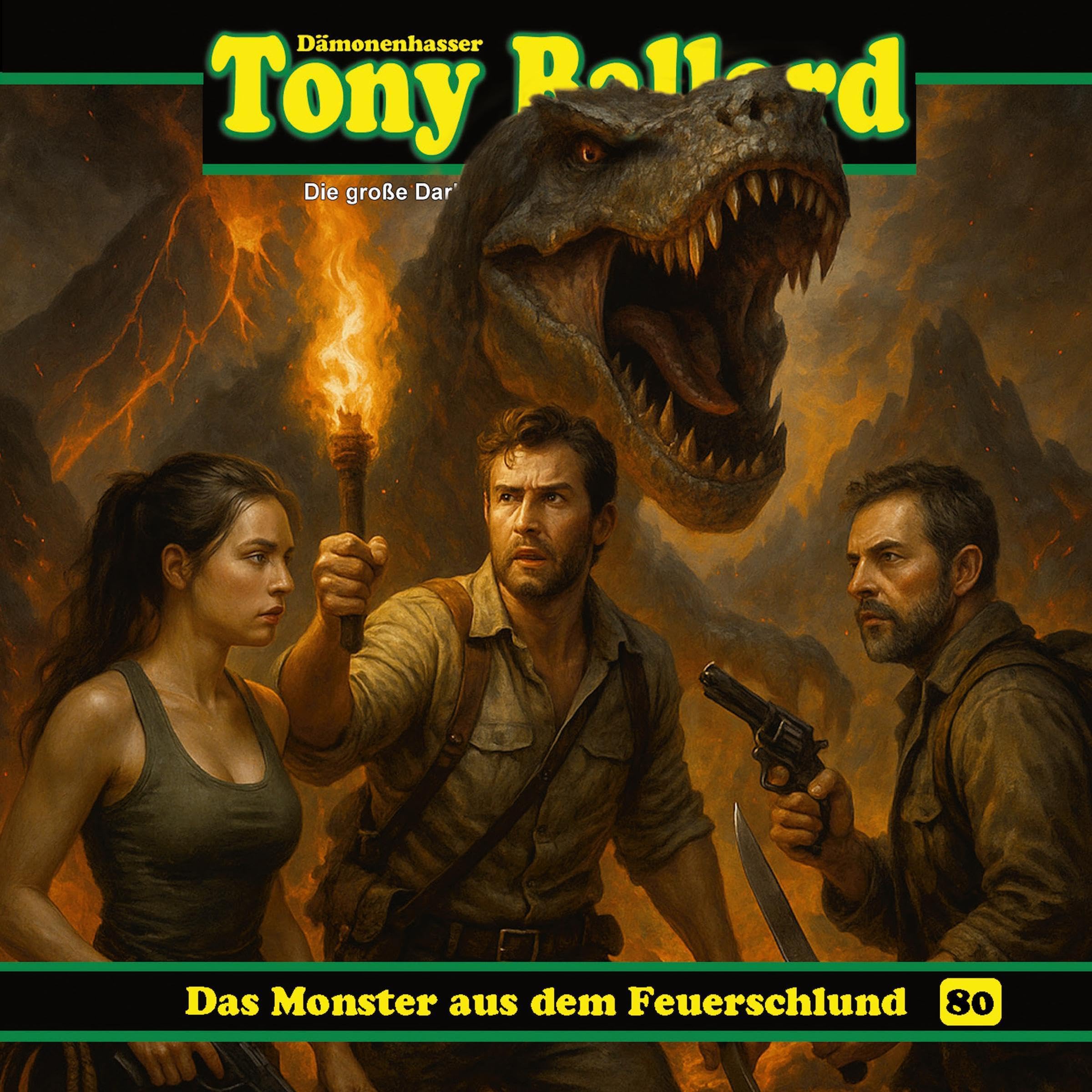 Cover art for Das Monster aus dem Feuerschlund