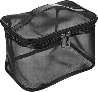 minkissy 1Pc Bolsa De Armazenamento Bolsa Cosmética Ao Ar Livre Bolsa De Maquiagem Bolsa De Bolsa De Maquiagem Transparente Bolsa De Maquiagem Clara Bolsa De Maquiagem Clara Bolsa