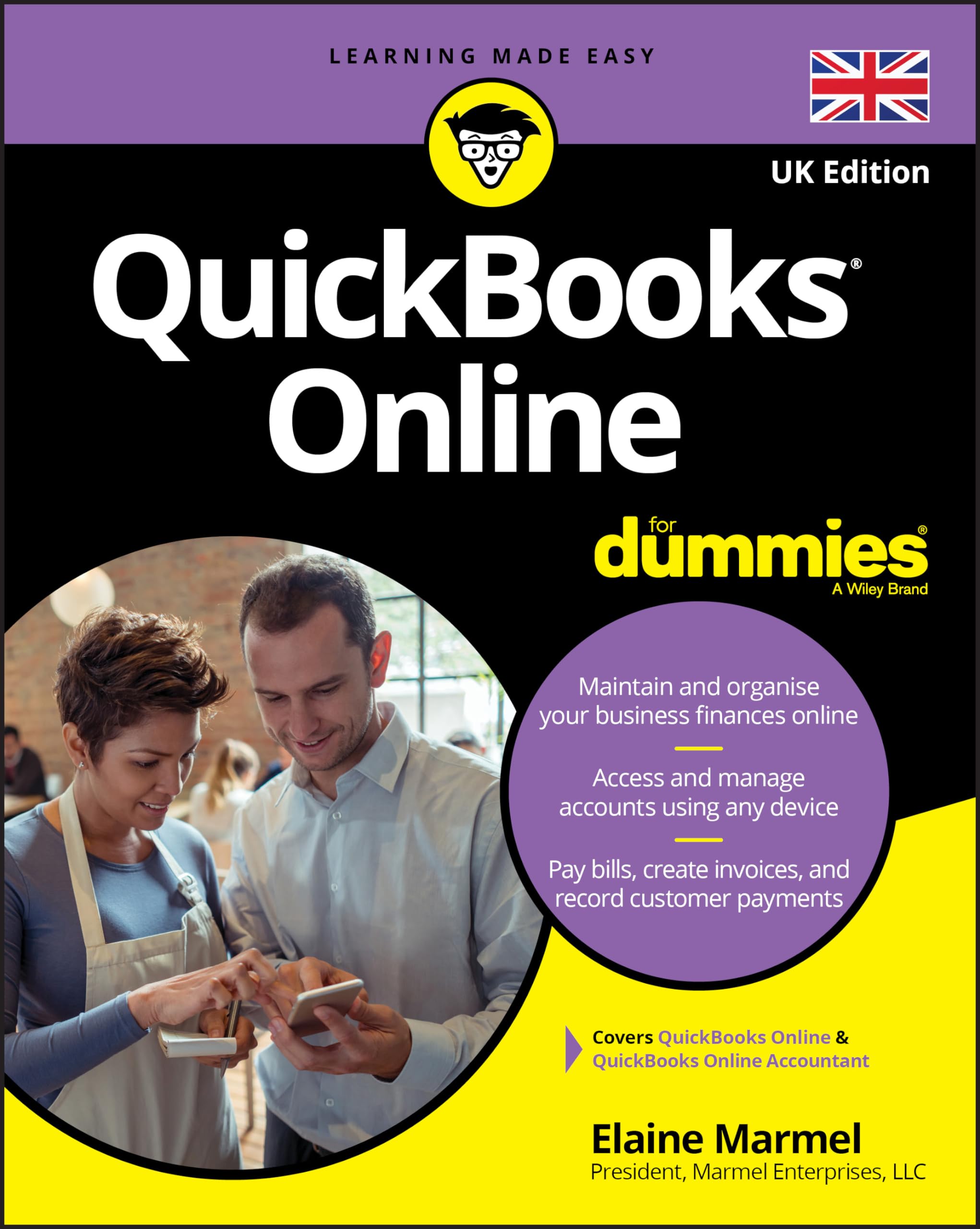 QuickBooks Online For Dummies (UK) by Elaine Marmel - 9781119621263