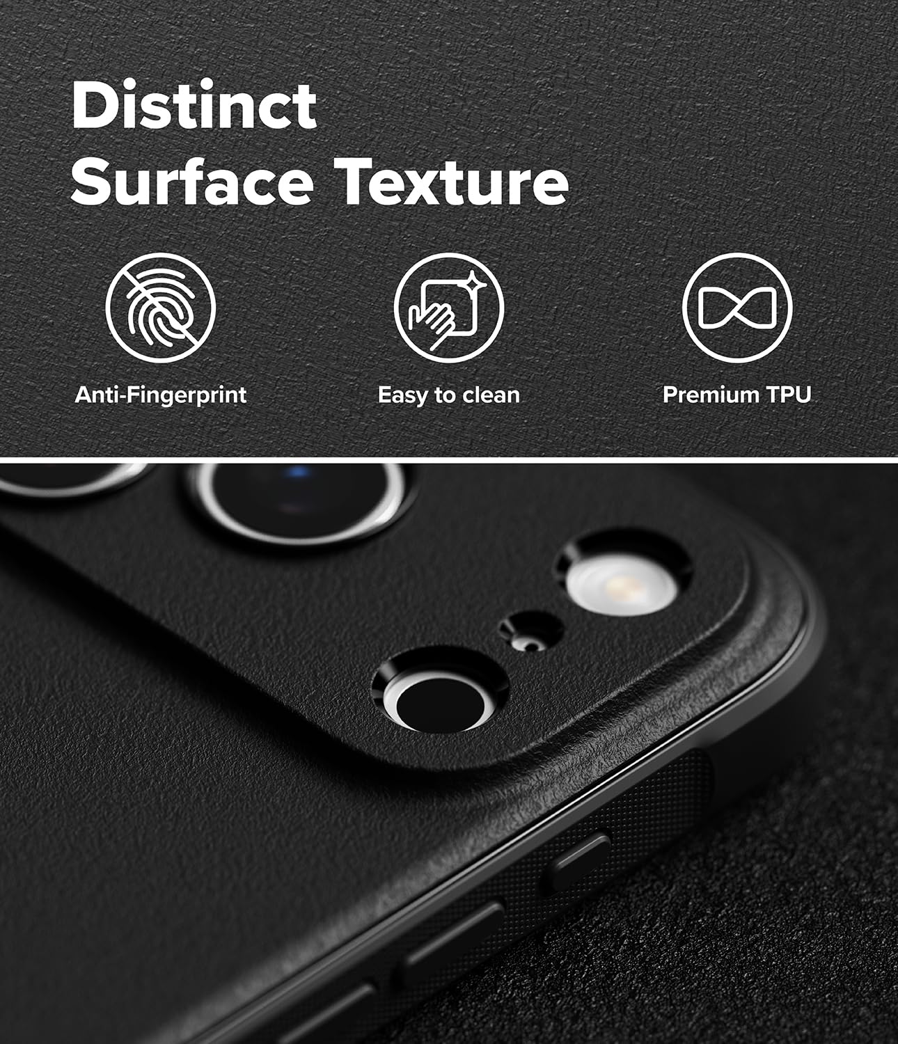Ringke for iPhone 18 Pro / 17 Pro Case Back Cover [Onyx Black] — Amazon image 3