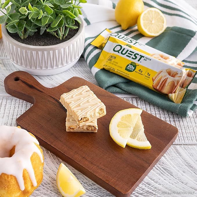 Quest Nutrition Barra de Proteínas Lemon Cake, 12 unidades miniatura 5