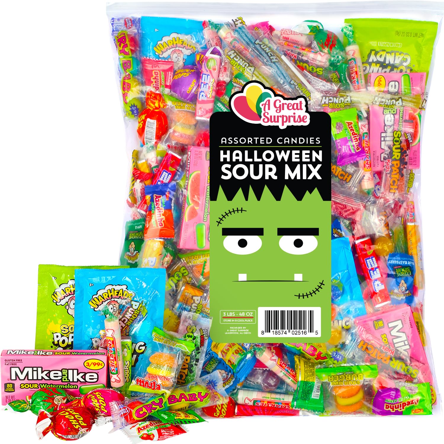 Buy Sour Candy Mix Candy Variety Pack Sour Candies for Halloween