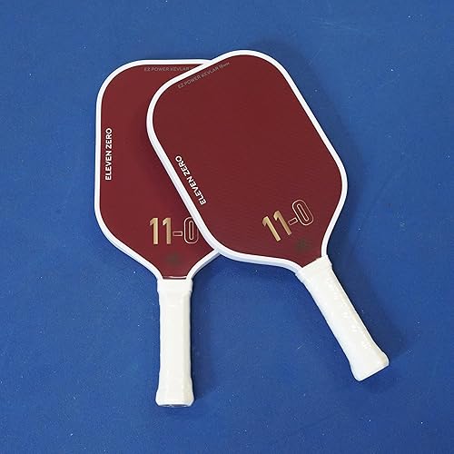 Miniatura 9 de EZ Power K-0.630 in Pro Pickleball Paletas  Paletas de pickleball de aramida roja y fibra de carbono cruda  Superficie de alta fricción T700 para