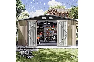 Aoxun 10x12 Shed Kits for Long-Lasting Storage