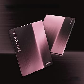 BLACKPINK 3rd MINI ALBUM [DEADLINE] Black Version - Photobook + CD + Photocards + Stickers + Folded Poster, K-Pop Music Album BLACK