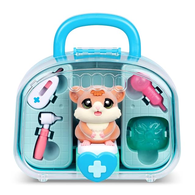 Little Live Pets Kit Veterinario de los Ouchies, hámster Coco; Juguete Interactivo