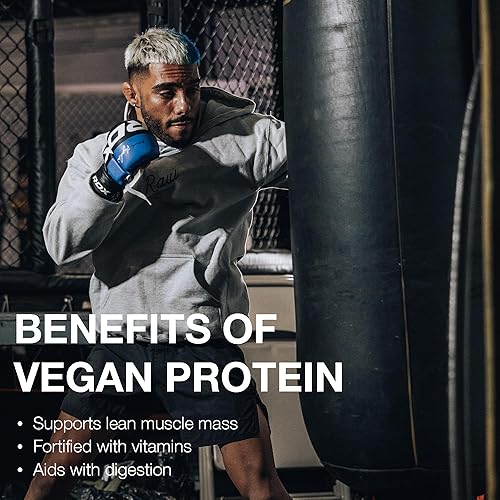 Miniatura 5 de RAW Acai Bowl - Proteína vegana en polvo, 0.71 oz de proteína a base de plantas en polvo y fortificada con vitaminas para el crecimiento muscular y