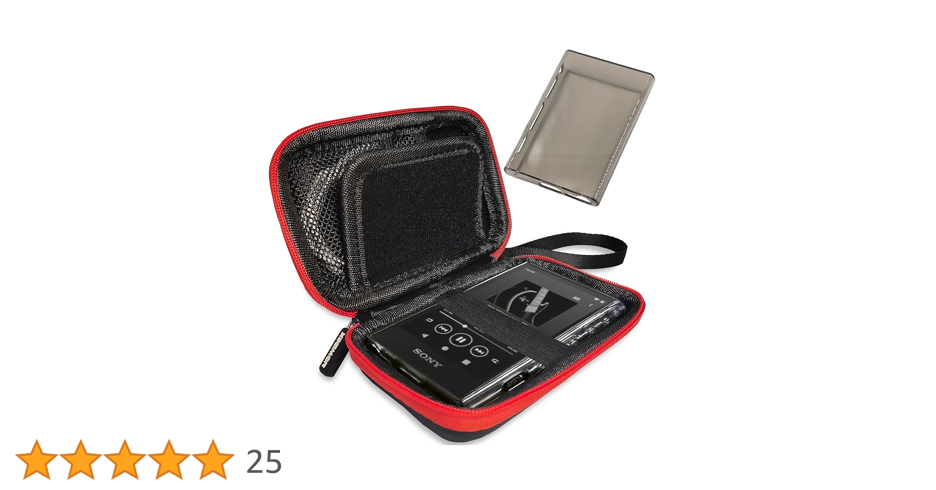 果*肉様 Sony Walkman nwa306 ブラック 純正シリコンケース付 果*肉様