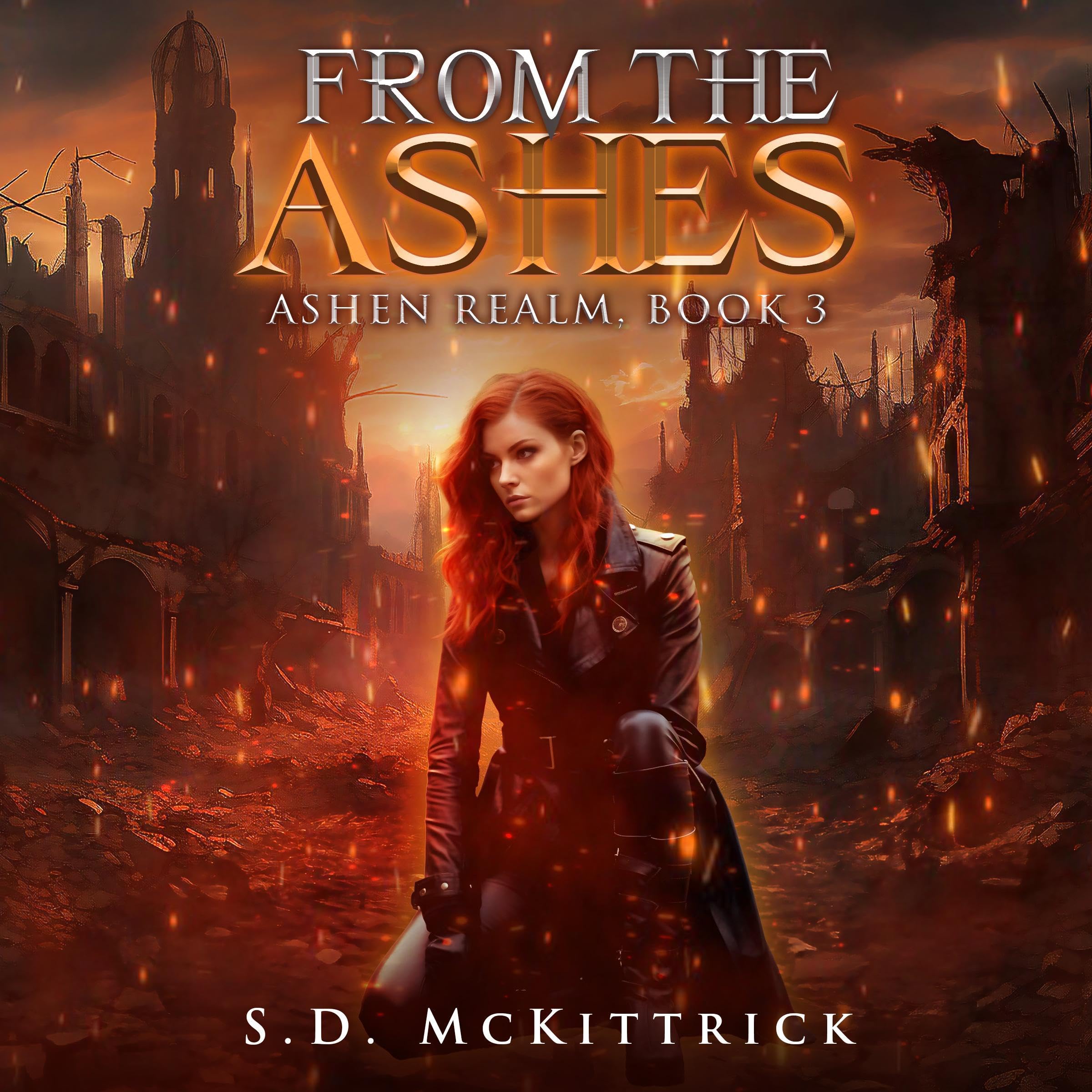 Cover art for From the Ashes: Ashen Realm, Book 3