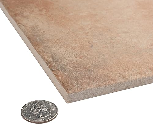 Miniatura 3 de Merola Tile FNUBS9EA Americana Boston East - Azulejo de porcelana para suelo y pared, 8.75 x 8.75 pulgadas, marrón, 20 unidades