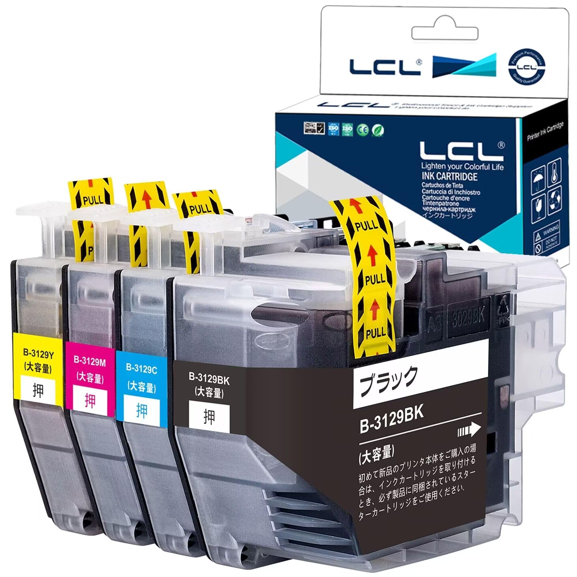 Amazon.co.jp: LCL Brother用 ブラザー用 LC3129-4PK LC3129