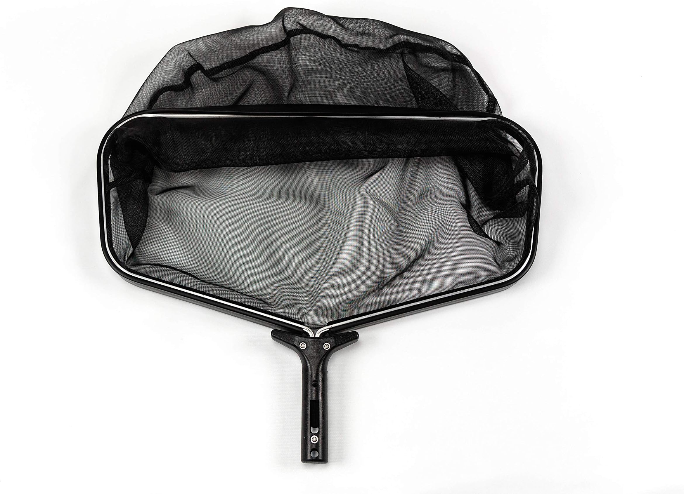 FibroPool Stiff Professional Grade Leaf Rake Skimmer Net, 24" L