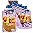 Plum Organics Stage 2 Organic Baby Food - Peach, Banana, and Apricot - 4 oz Pouch (Pack of 6) - Organic Fruit and Vegetable Baby Food Pouch