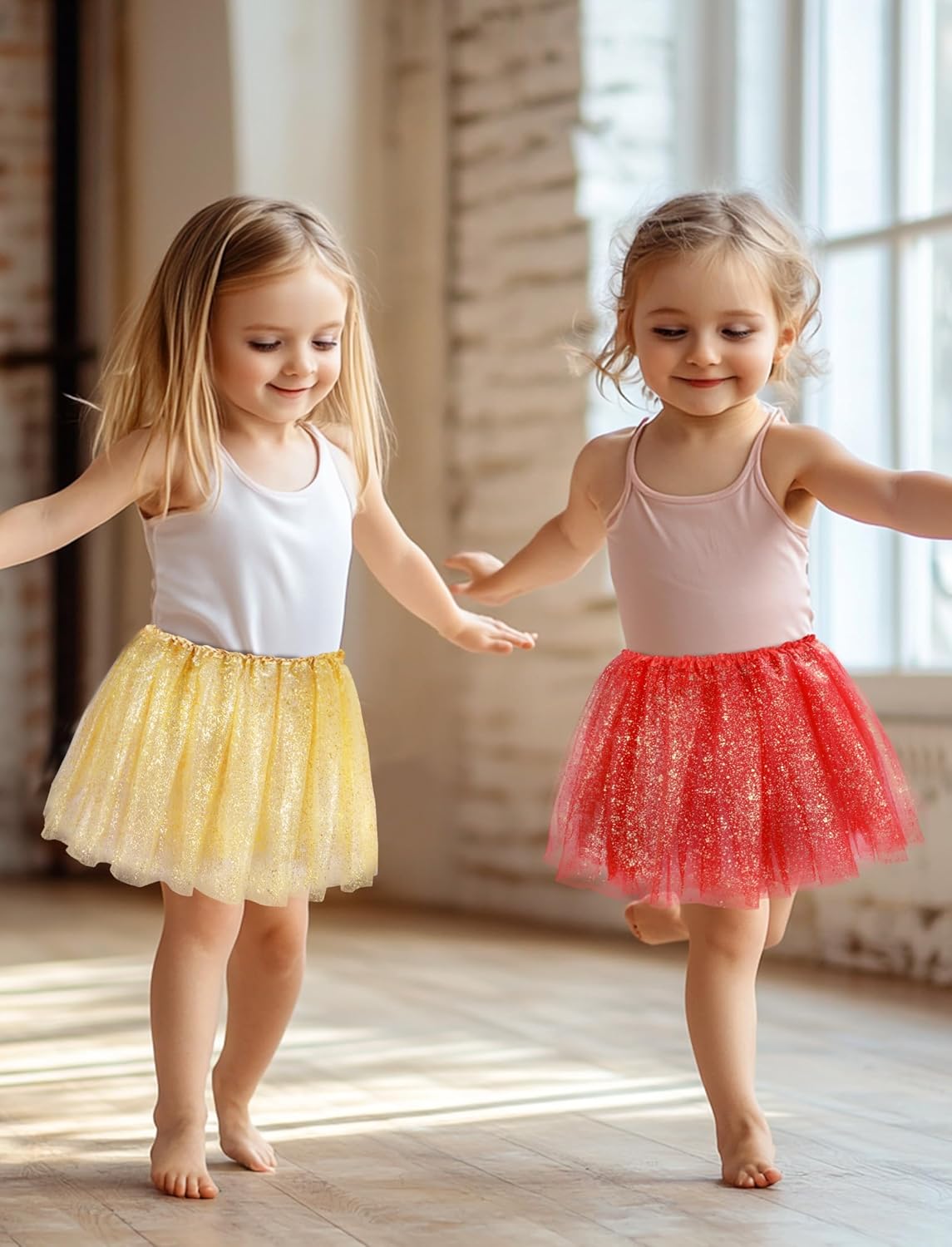 3 Layered Tutu for Girls Elastic Dance Tulle Tutu Skirts Toddlers Foil Printed Tutus for Halloween Cosplay Party 3-8 Years - Image 6