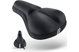 Larger Comfortable Bike Seat Cushion Cover for Outdoor Cycling