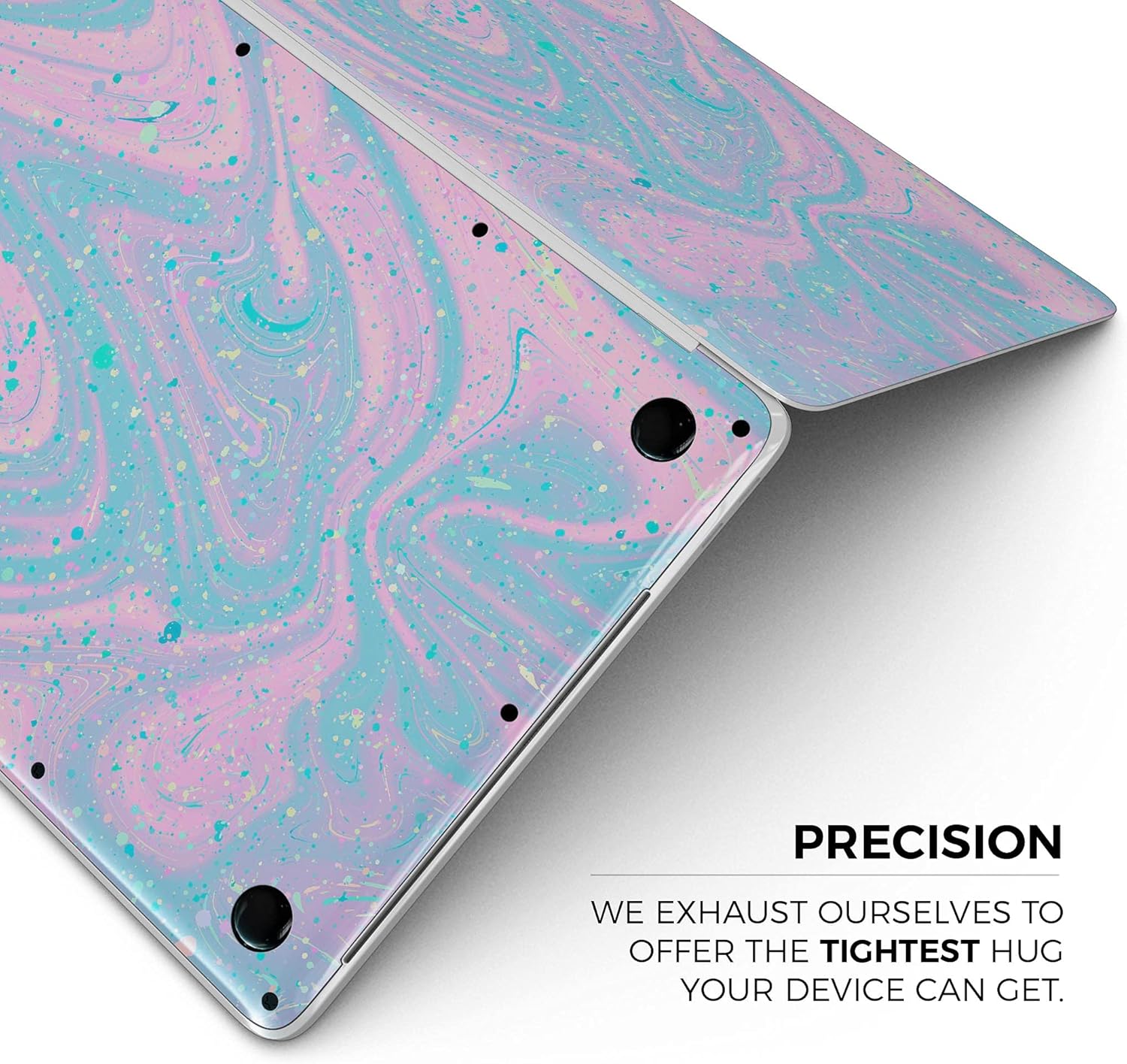 DesignSkinz - Compatible with MacBook Pro 13" w TB (A2289/A2251) - Skin Decal Protective Scratch Resistant Vinyl Wrap - Magical Marble
