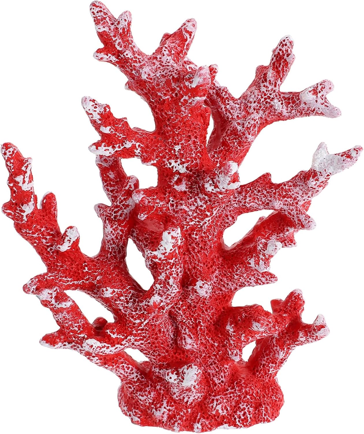 PRETYZOOM Resin Coral Ornament for Fish Tank Decoration Mediterranean Simulation Coral Decor Sturdy Polyresin for Aquarium Landscape Home Use