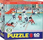 EuroGraphics Hockey Junior League Puzzle (60-Piece), Multi