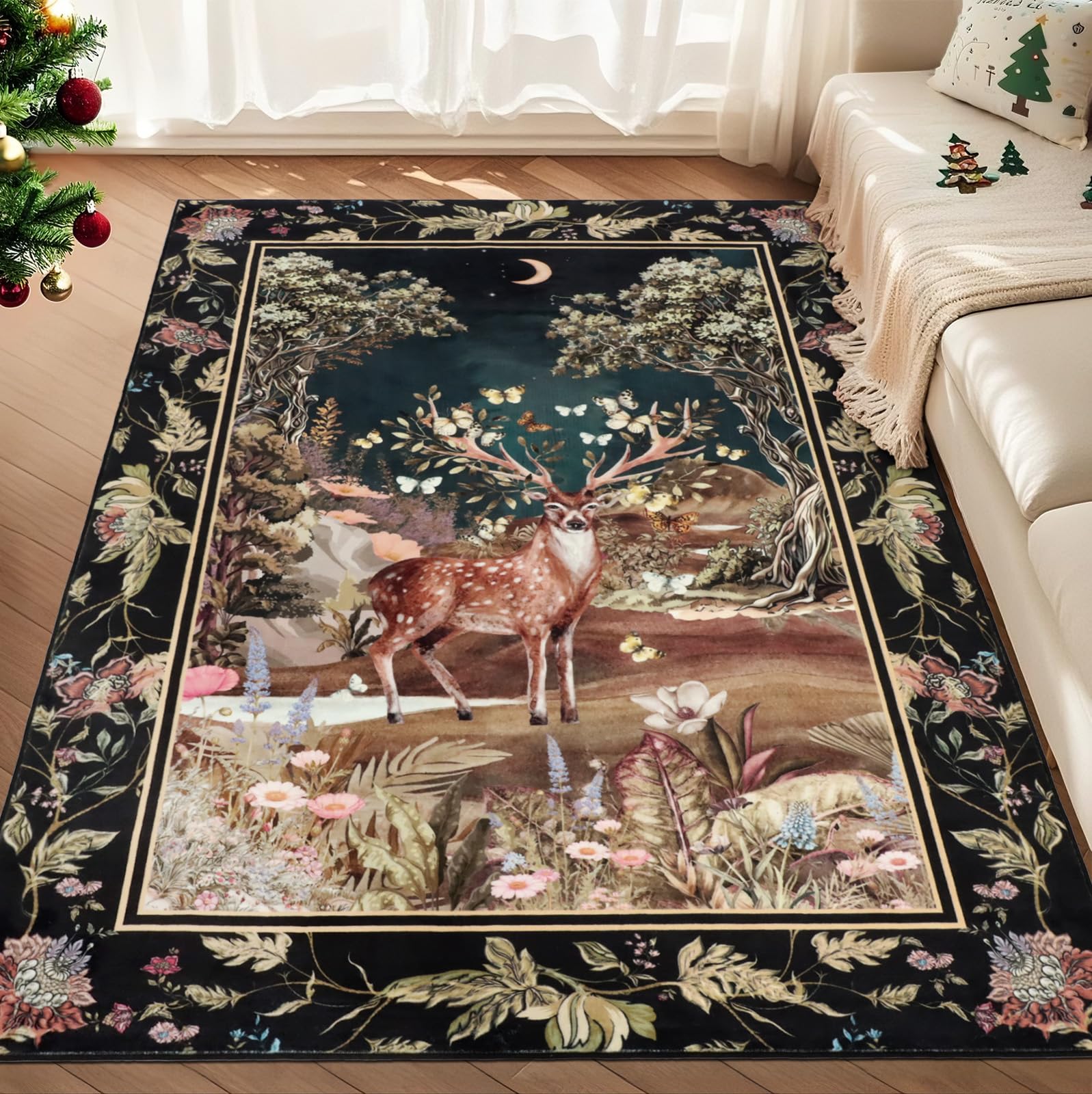 Geanup Area Rugs Living Room 120x180cm Soft