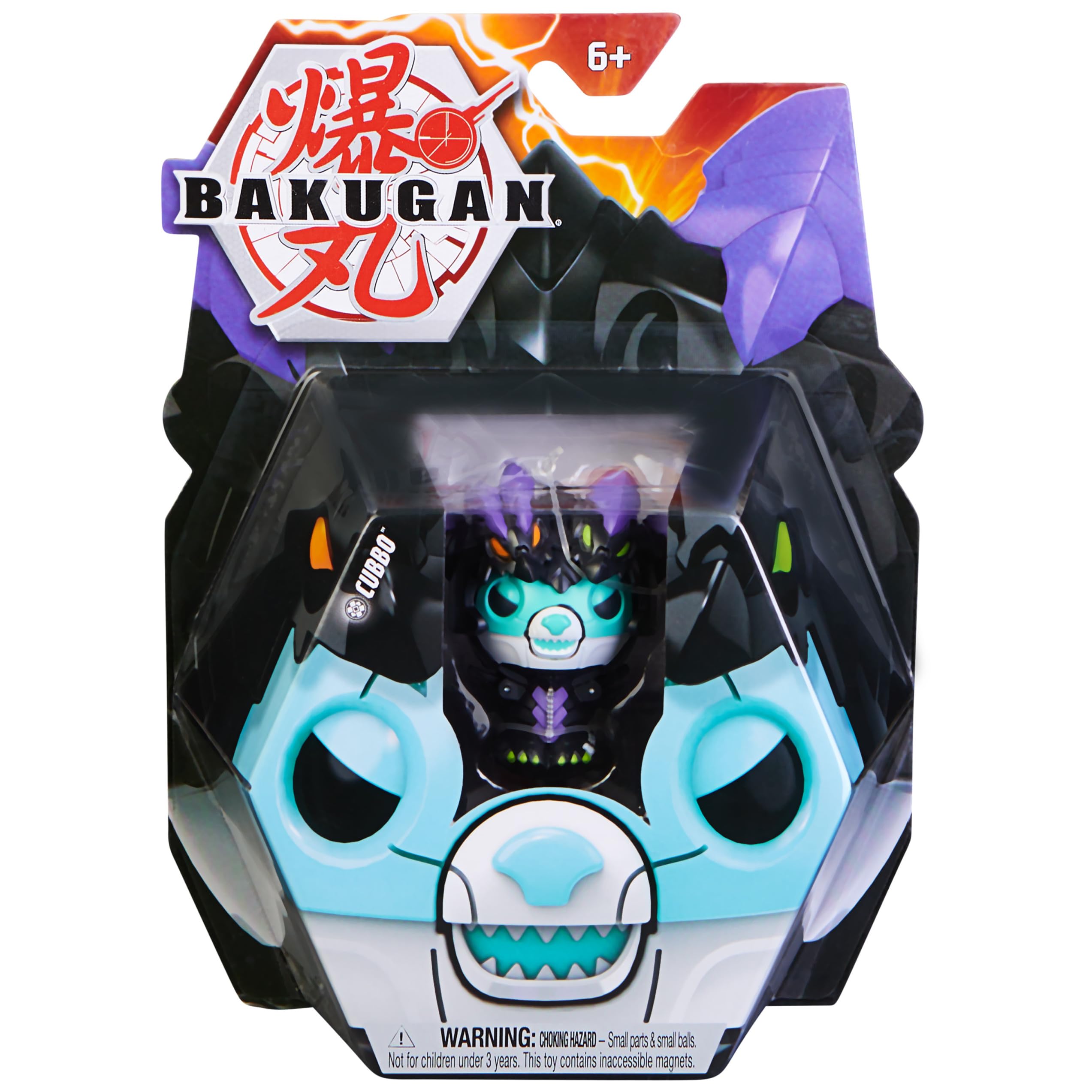 BAKUGAN, Nillious Cubbo Pack Convertible Collectable Figures Kids Toy for Boys Age 6+