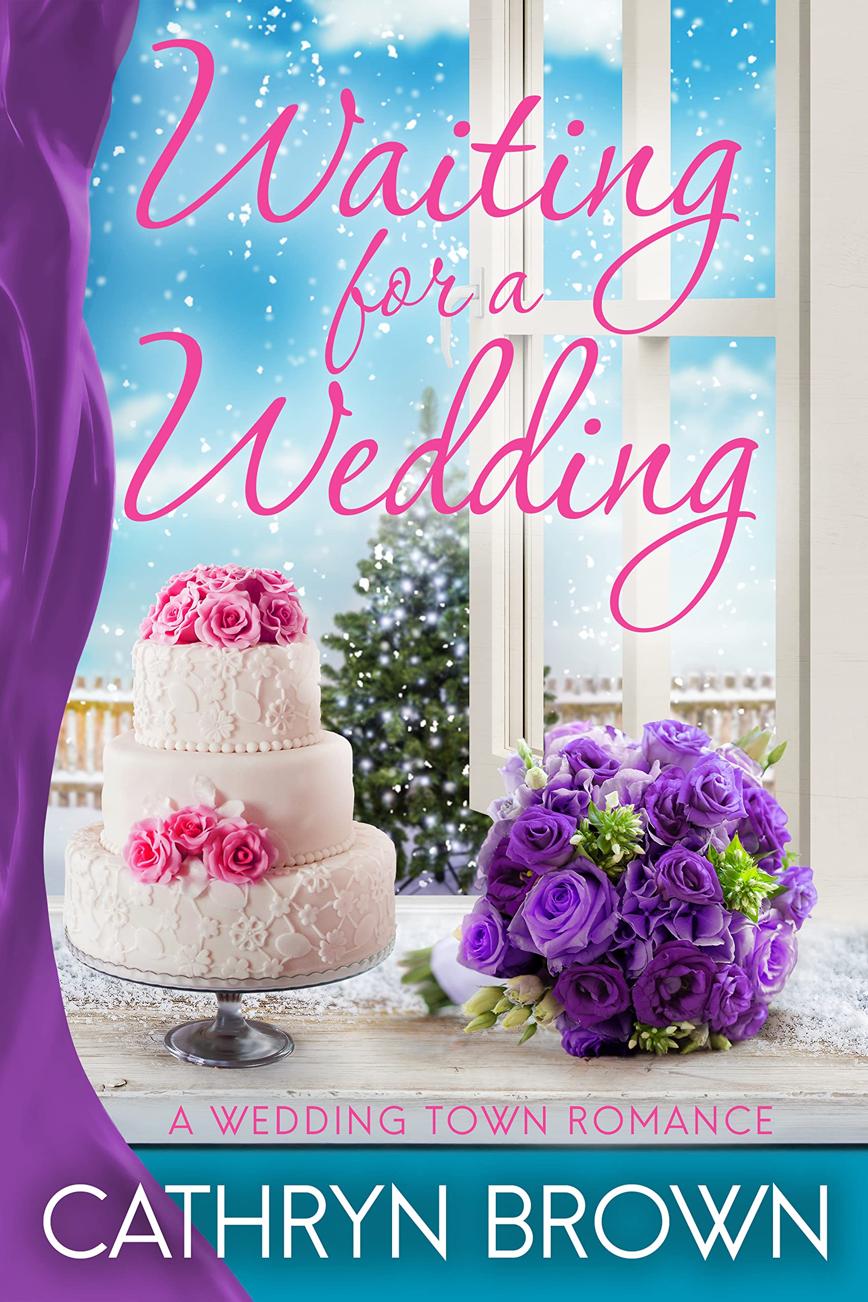 Waiting for a Wedding: A sweet and clean small town romance (A Wedding Town Romance Book 4)