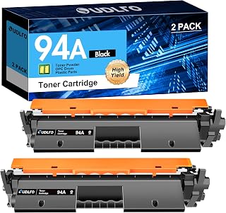 CF294A 94a Toner Cartridge Replacement for HP 94A Toner Cartridge Black Compatible with Pro MFP M118dw M148fdw M148dw M149fdw, Pro M118 M148 M149 Printer (Black, 2-Pack)