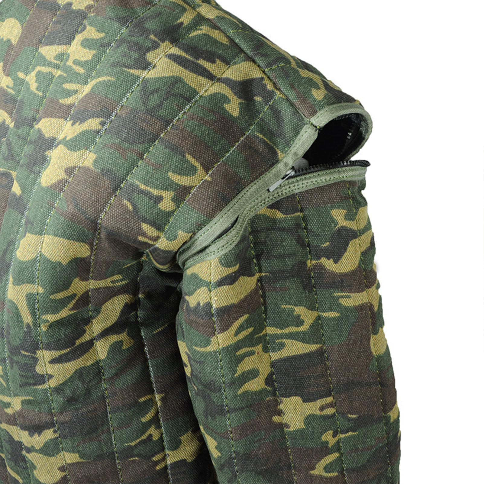 Ropa protectora para perros de adiestramiento, chaqueta de traje de adiestramiento para perros policía de gran tamaño, gruesa, antidesgarros, con mangas profesionales para perros