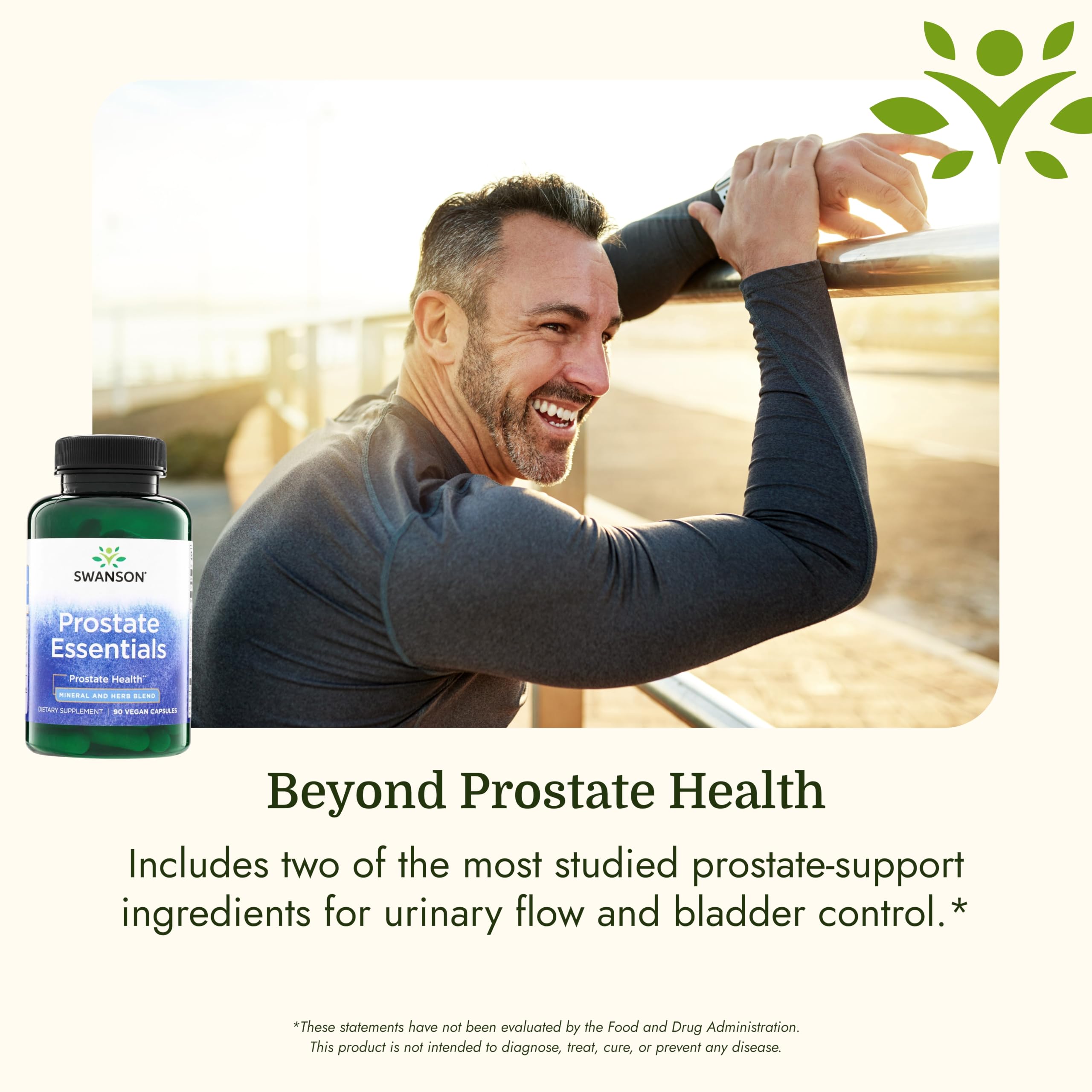 Swanson Prostate Essentials, Saw Palmetto and Zinc, 90 Veggie Capsules — Amazon image 5