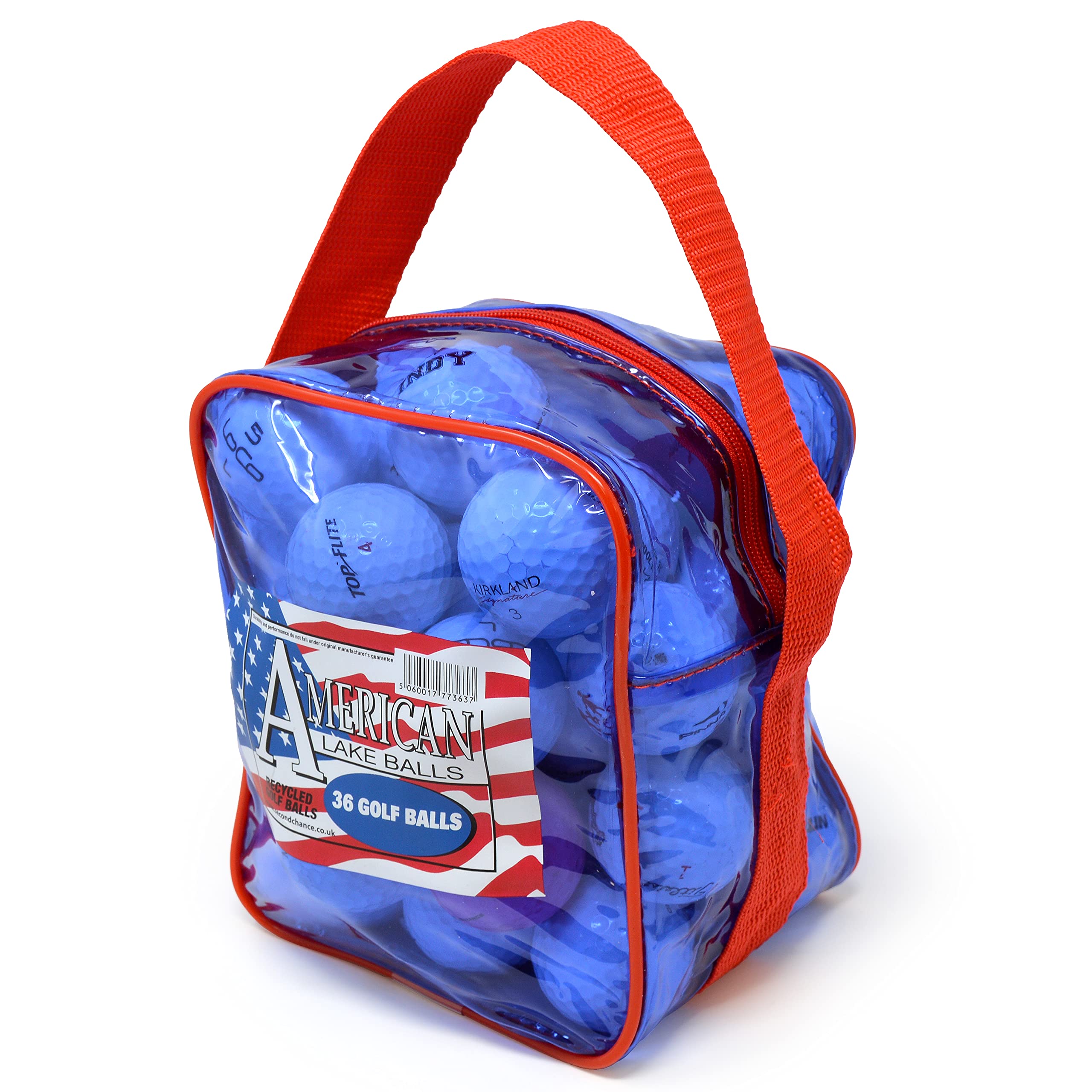 Second Chance 36 Pelotas de Golf con Bolsa de Almacenamiento