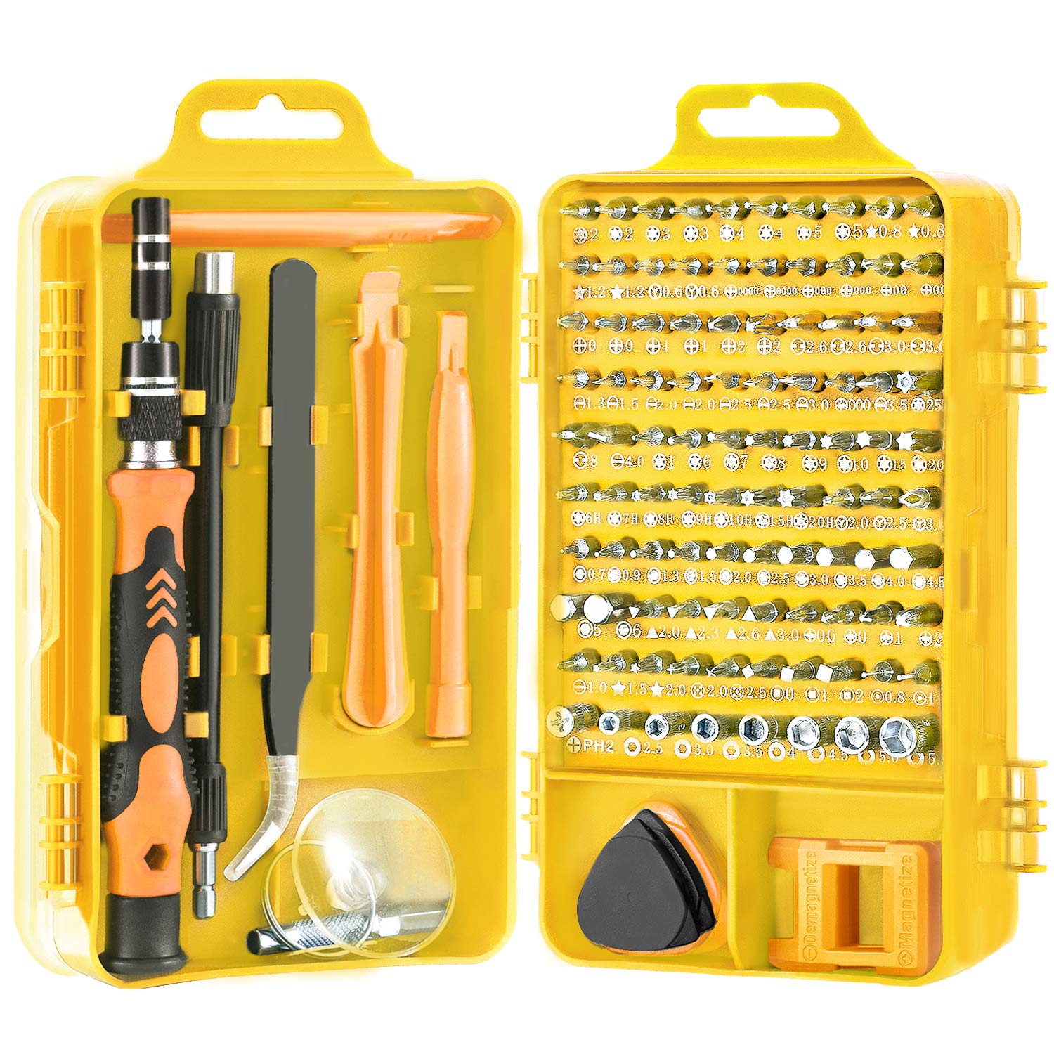 Amazon | ART Artilee 精密ドライバーセット 115 in 1 磁気ドライバー