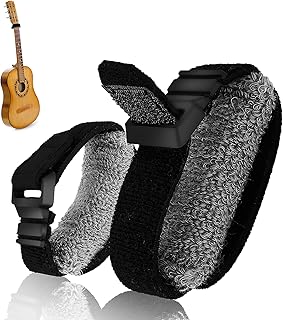 2 Pieces Guitar String Mute Dampener, Guitar String Dampener Guitar Wraps Guitar String Cover Tape, Adjustable Bass Mute Silencer, Fretboard Muting Straps, Musical Instrument Accessories