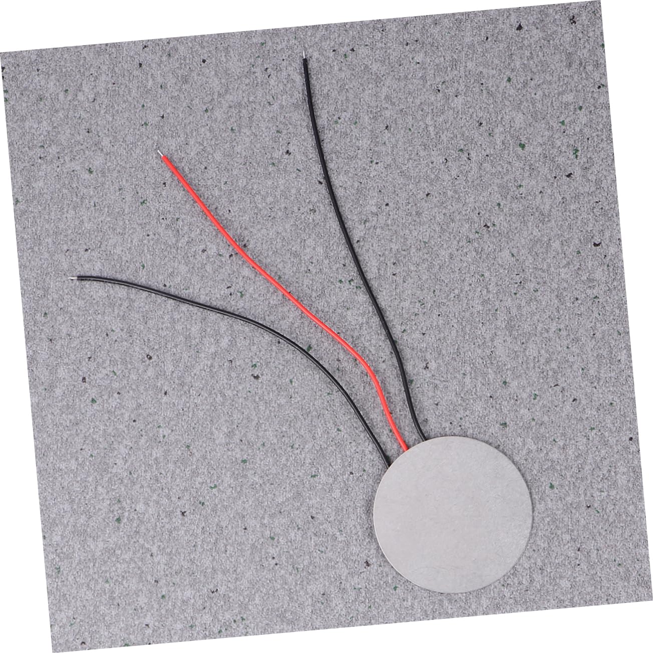 OSALADI Piezo Disc 10pcs 35mmgl Steel Piezoelectric Thin Low Voltage Warning Signal Random Color