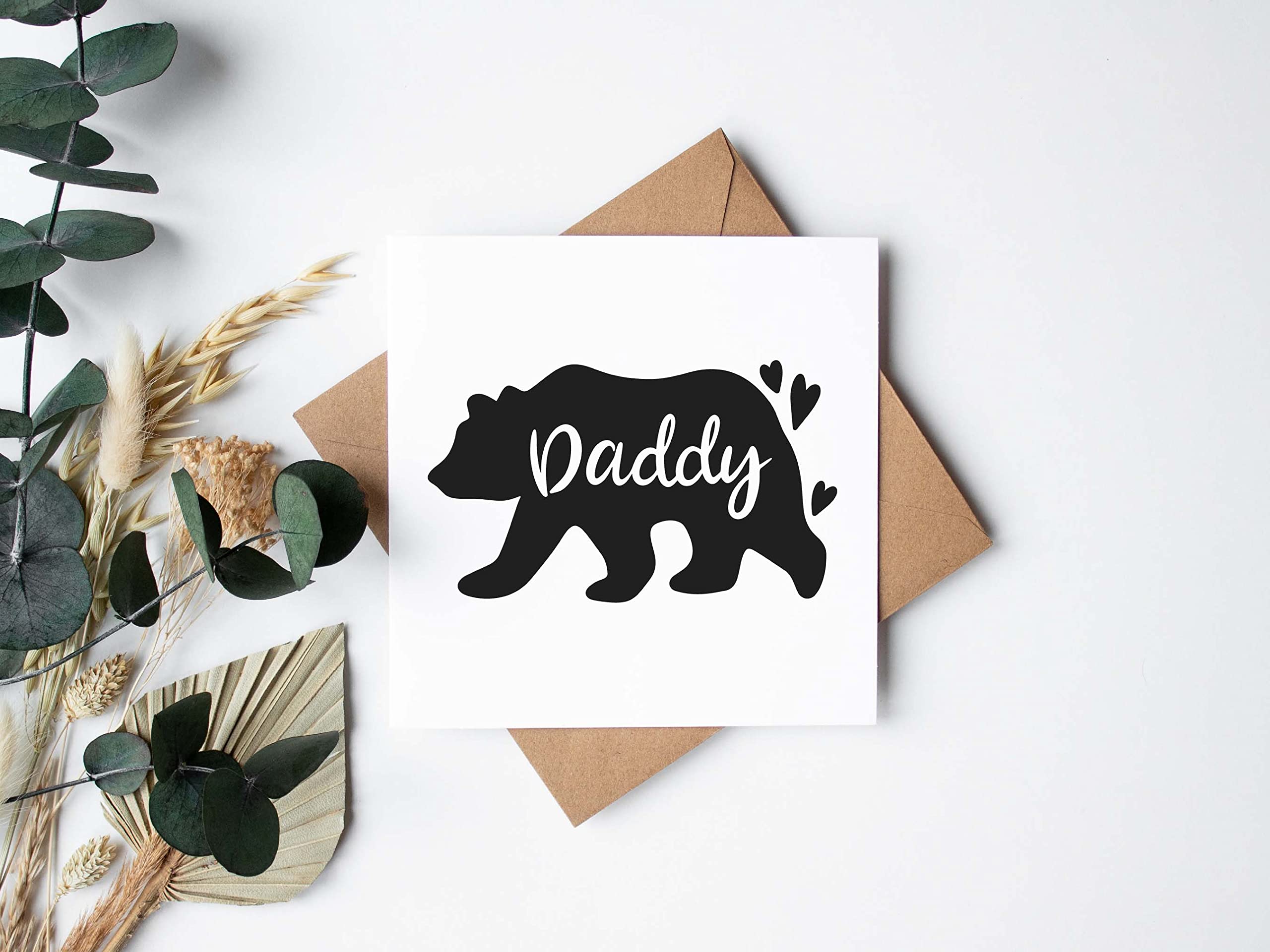 Anonymous Gifting Gorgeous Daddy Bear luxury card - Father's Day - Birthday