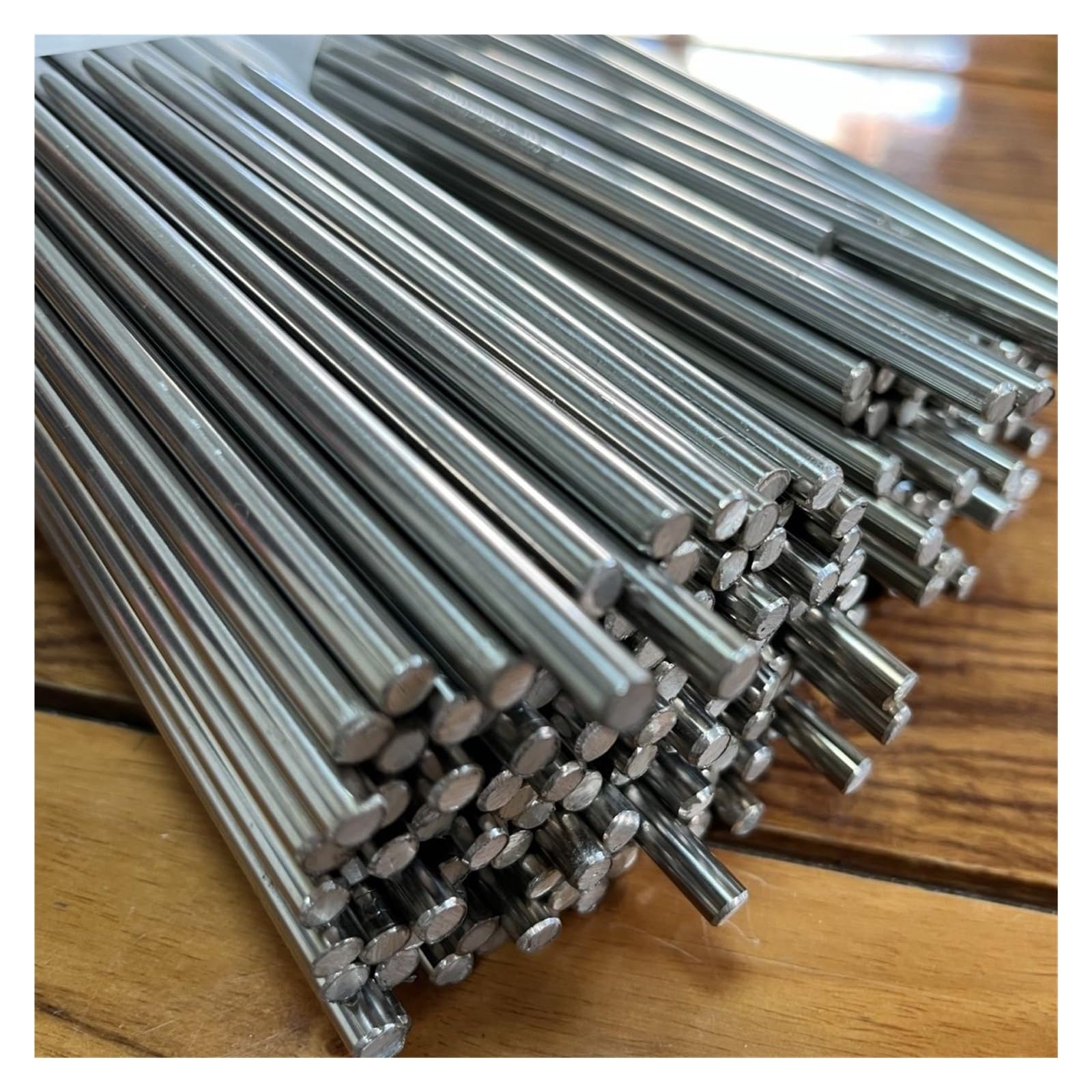 DIY Metal Rod 300mm Stainless Steel 304 Round Rod, 4mm X 1000mm, Pack ...