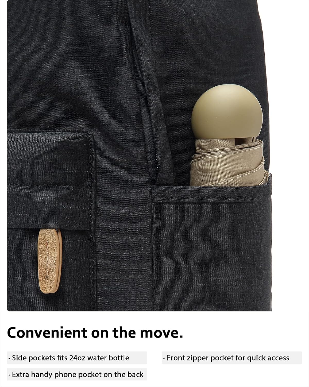 Miniatura 4 de HotStyle Mochila clásica 936Plus, tamaño mediano, 16 litros, talla única , Mochilas tradicionales