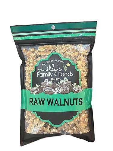 Lilly's Family Foods Raw Walnuts, 1 LB
