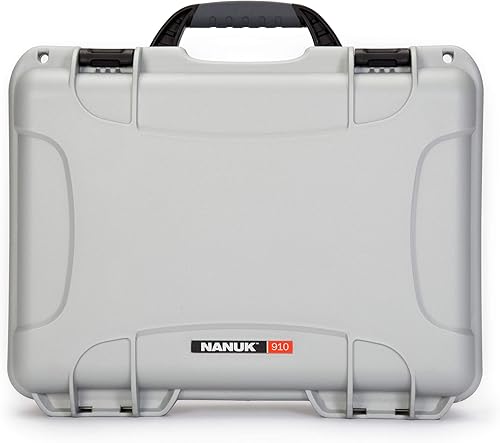 Miniatura 3 de Nanuk 910 Estuche rígido impermeable con inserto de espuma para cuatro GoPro Hero 9 y 10 - Plata