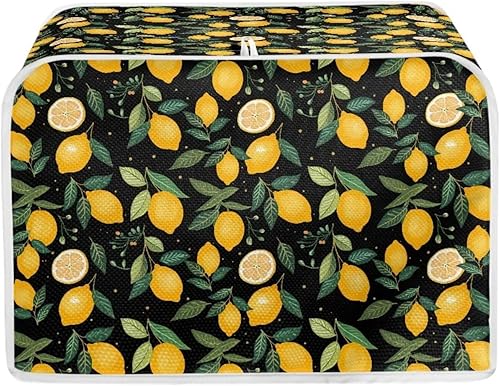 Miniatura 21 de Talayituse Cubierta para tostadora con estampado de flores de gato, ranura ancha de 2 rebanadas, ligera, protección contra el polvo, lavable, Flor