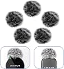 Wind Muff for AIRHUG 3033 Wireless Lavalier Microphone, Outdoor Furry Windscreen for Lapel Microphone5 Pack