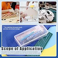 Vista 7 de Glarks 39Pcs Gundam Model Tools Kit Model Building Tools Hobby Model Tools Modeler Basic Tool Model Kit Crafts Tools Universal for Model Cars Basic