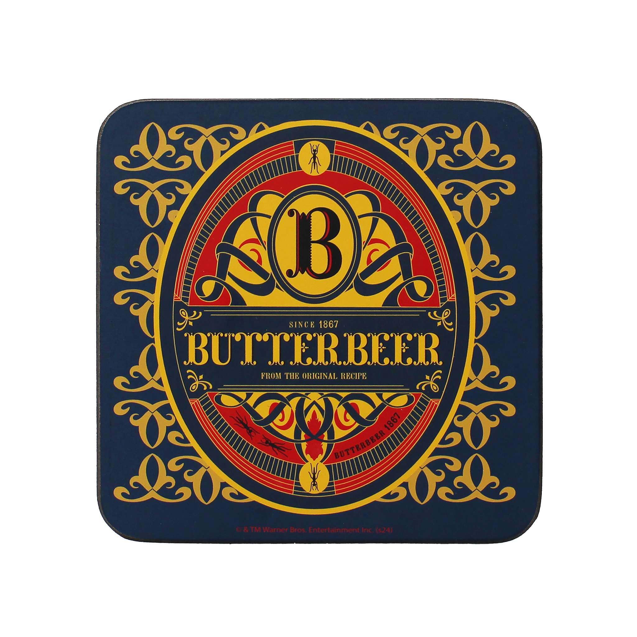 Half Moon Bay | Harry Potter | Drinks Coaster | Butterbeer | 10cm x 10cm x 0.5cm