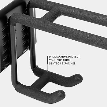 Ski Wall Rack, 5 Pairs Of Snowboard Wall Storage Rack, Home And Garage