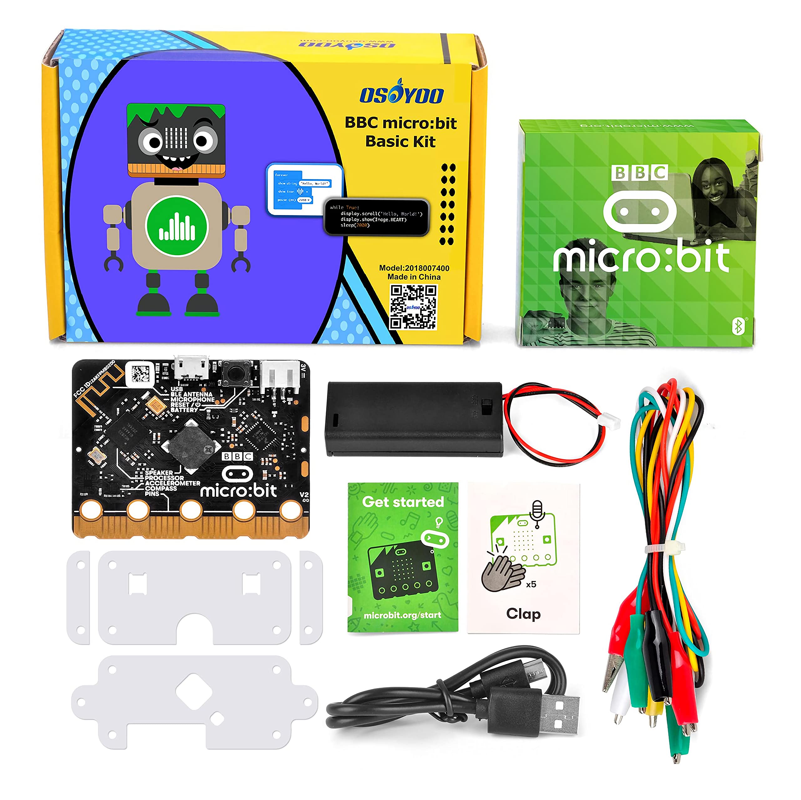 Amazon.co.jp: OSOYOO BBC micro:bit(マイクロビット) 初心者
