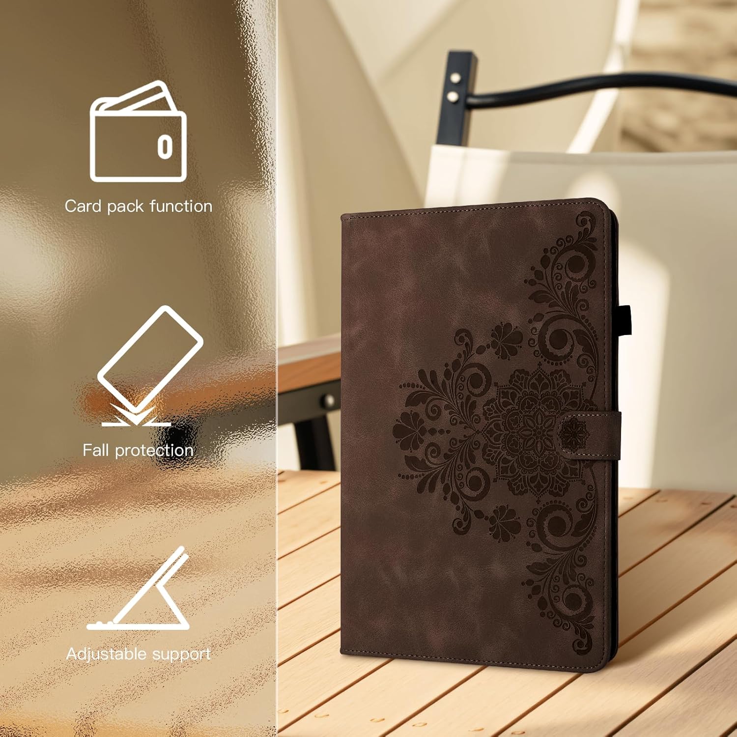 Case for Galaxy Tab A9+ Case 11 Inch, Retro Samsung Galaxy Tab A9 Plus Cover SM-... 7 81duPCAY0tL. AC SL1500