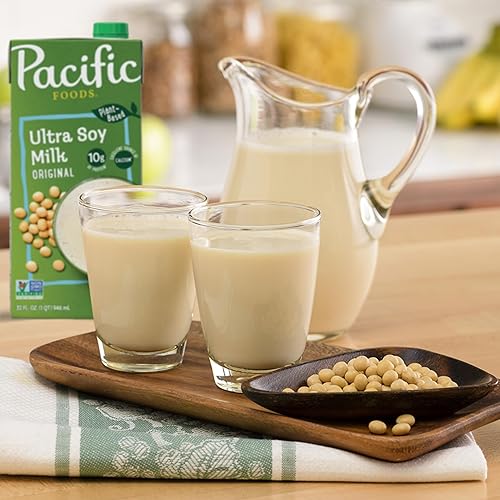 Miniatura 6 de Pacific Foods Ultra Soy - Bebida sin lácteos, original, 32 onzas líquidas