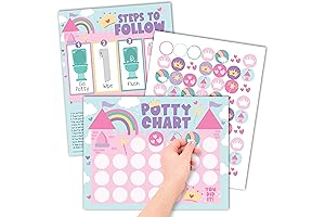 Hadley Designs Princess Potty Training Chart: Empowering Girls' Toilet Success