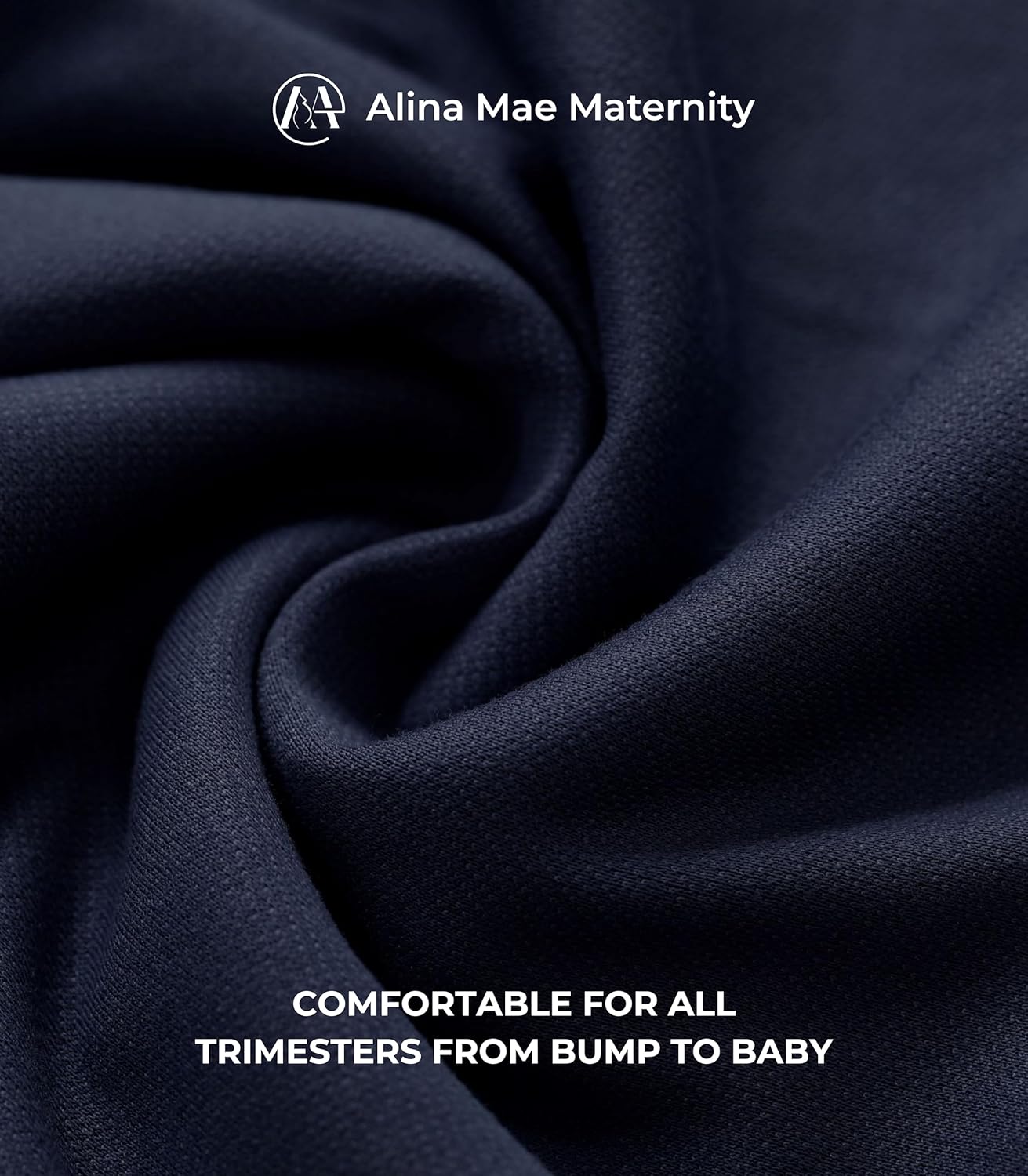 Maternity Pants Work Over The Belly with Pockets, Womens Pregnancy Dress Pants Office Clothes Trousers Stretch Summer - Image 6